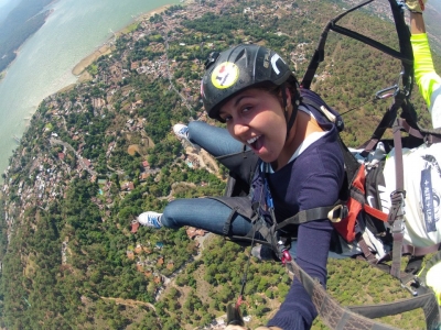 Vuelo en parapente tandem en Valle de Bravo