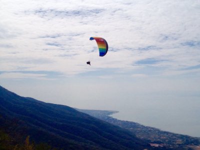Vuelo en parapente biplaza en Chapala