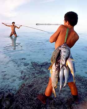Pesca con lanza