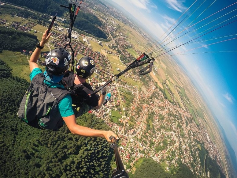Vuelo en parapente biplaza Vuelo en parapente biplaza