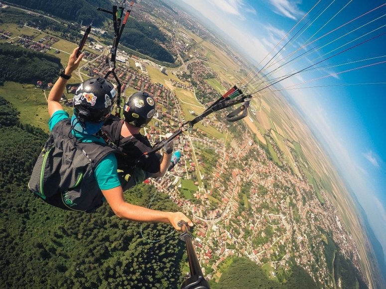 Vuelo en parapente biplaza