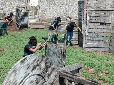 Paquete de 250 balas de gotcha 2 campos en Mérida