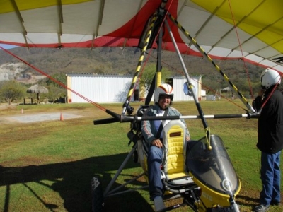 Ultralight flight 12 minutes Guadalajara