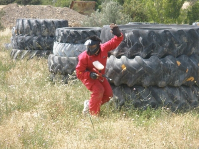Partida de 100 bolas en campo Murillo de Gállego