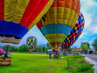 Vuelo en globo con hospedaje en Tequisquiapan