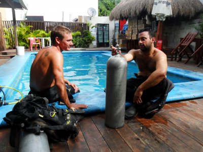 Curso PADI Open Water em Cancún