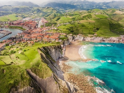 Vuelo en helicóptero por Donosusted y Zarautz 35 min