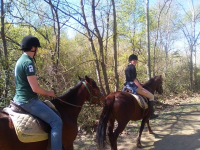 Cabalgamarra y clase gratis en Seriñá de 1 hora