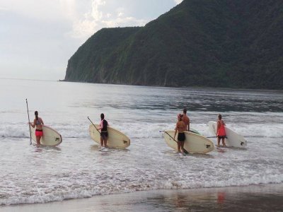 Crossing-Tour mit Paddle Surf zur Lagune