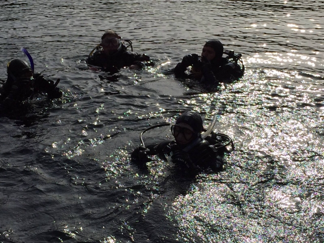  Listo para sumergirse 