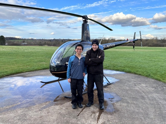 Venga y únele a un vuelo en helicóptero en Londres 