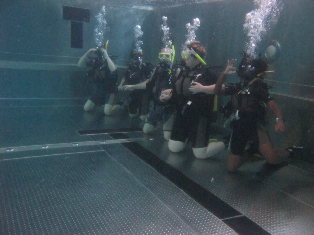  Entrene en nuestra alberca 