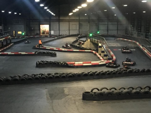  Karting interior de la pole position 
