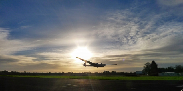  ¡Hermoso aterrizaje! 