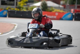  Corriendo en la pista 