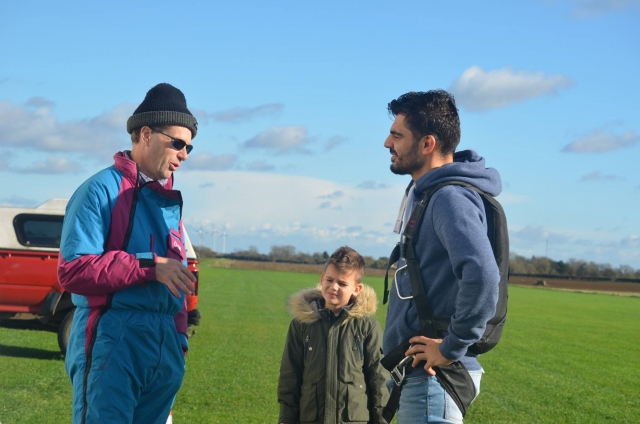  Una sesión informativa introductoria en Lincolnshire Gliding Club 