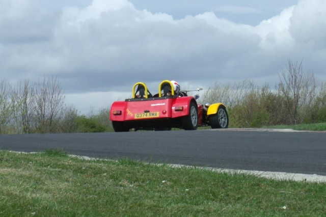 Corriendo en la pista 