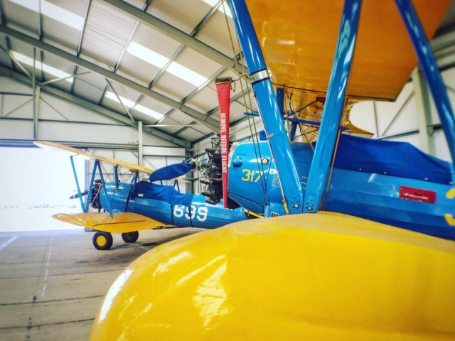  Nuestra percha en Brighton Scenic Flights 