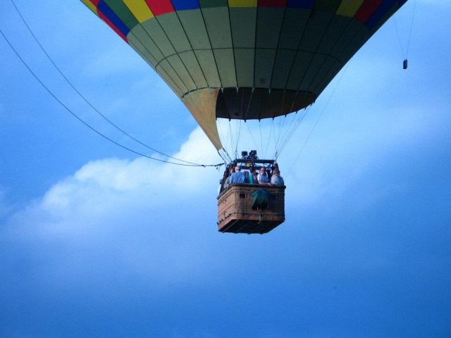 Volando por los aires 