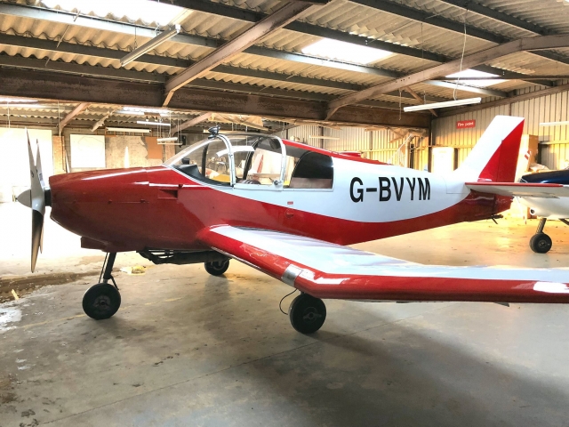  El hangar del London Gliding Club 