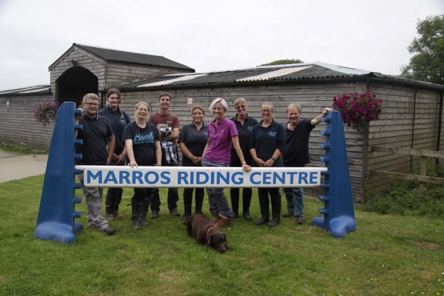  El personal de Marros Riding Center 