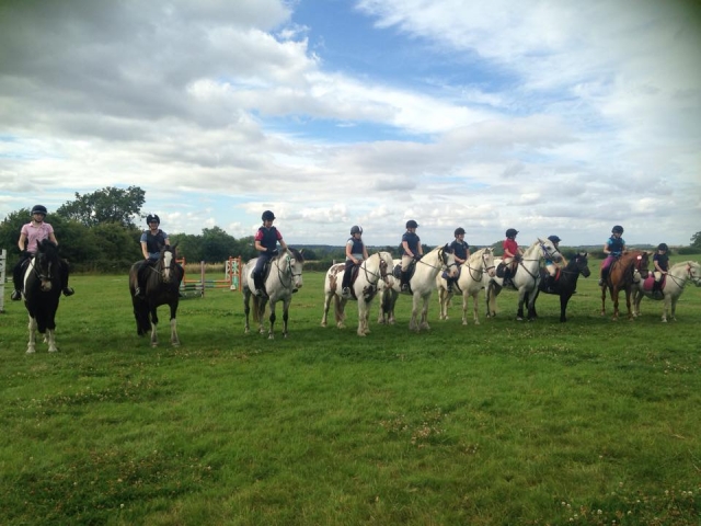  Arena al aire libre en Radway Riding School 