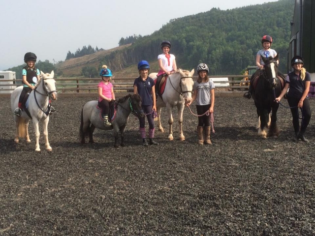  The Pony Club en Tregoyd Mountain Riders