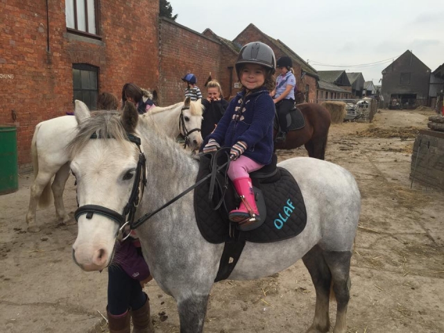 Lecciones para niños en Alstone Alstone Court Riding Establishment
