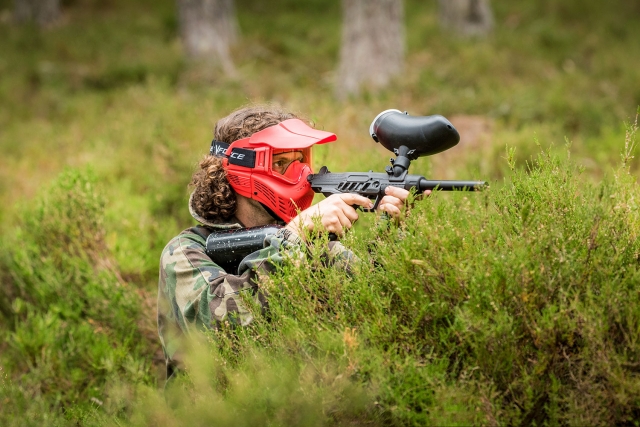  Diviértele en una partida de gotcha 