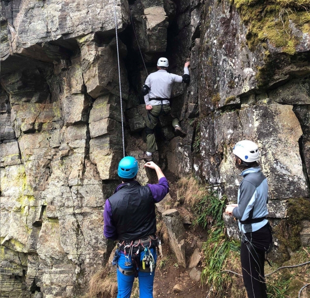  Escalando en Escocia