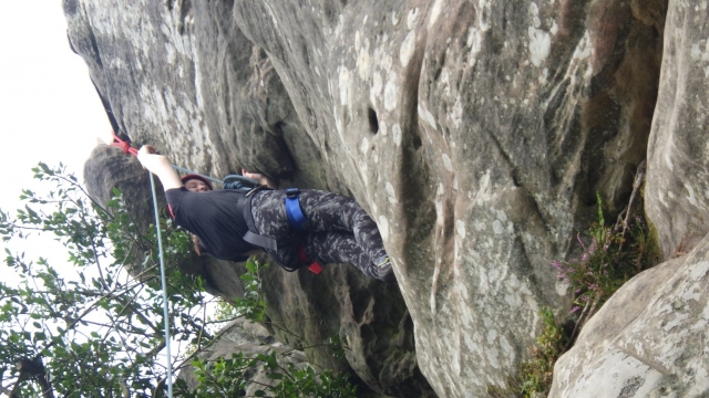  La escalada en roca es un reto 