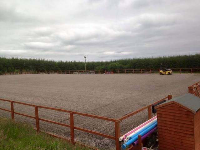  ¡Nuestra arena y área de juegos! 