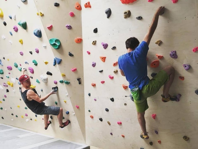  Sesiones del circuito de escalada 