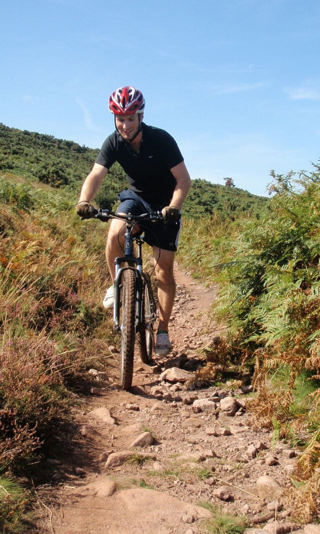  Ciclismo de cerro en Exmoor 