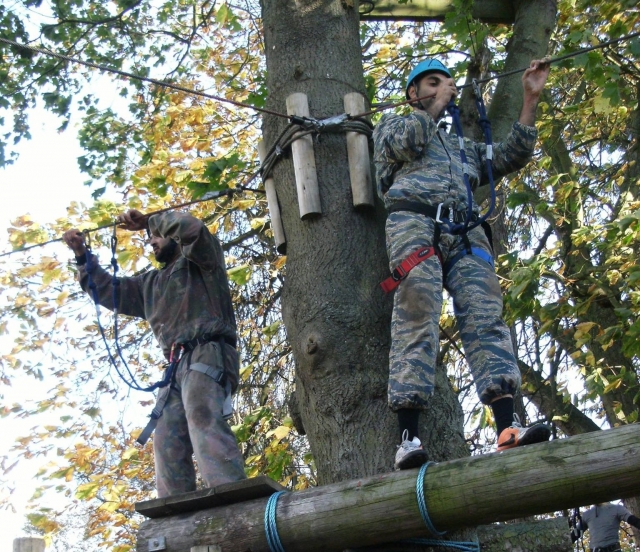  High Ropes con otros divertidos obstáculos 