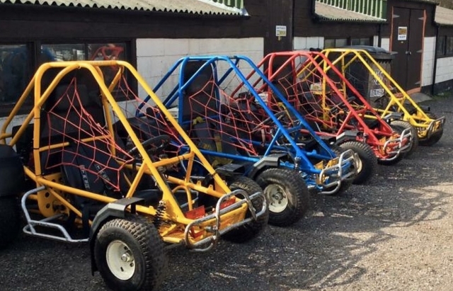 Nuestros buggies se ajustan a hasta 2 personas 