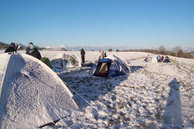 Mañana en el campo base