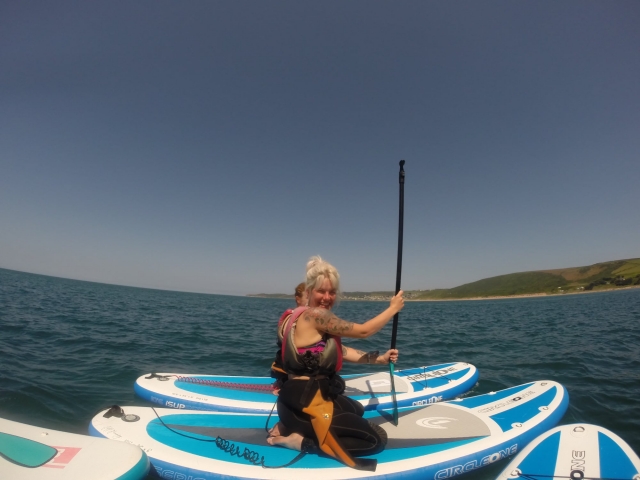  Sesión de paddle board 