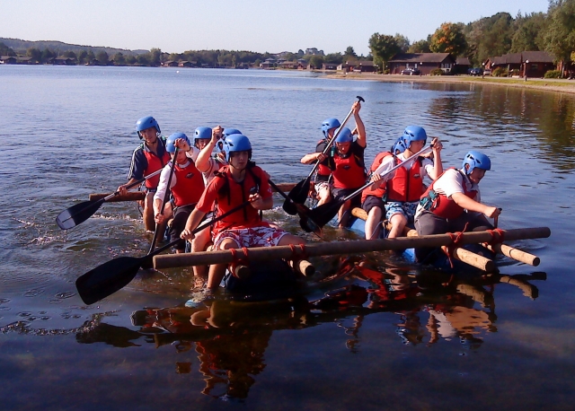  Construcción de balsa 