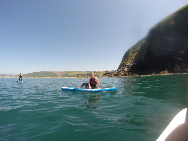  SUP en Putsborough 