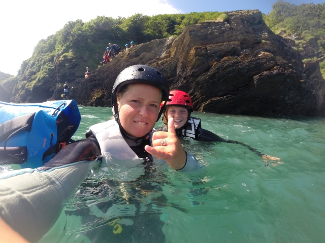  Nadar en la costa norle de Devon 
