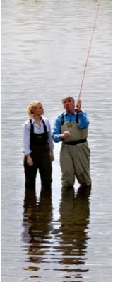 Instrucción de pesca con mosca por Ally Gowan 