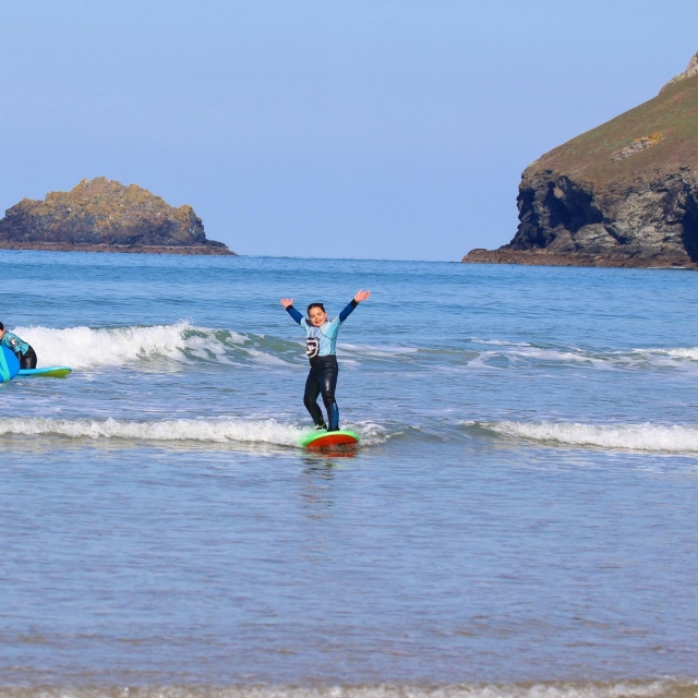  Subiendo algunas olas 