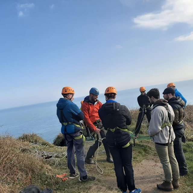  Preparando el rappel