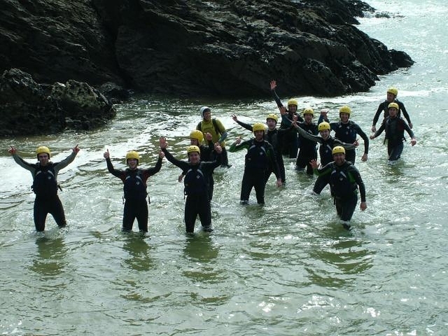 Sonrisas por todos lados 