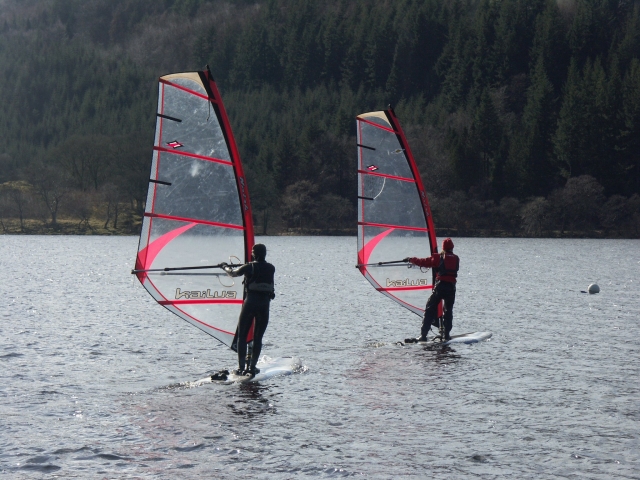Windsurf en Galloway