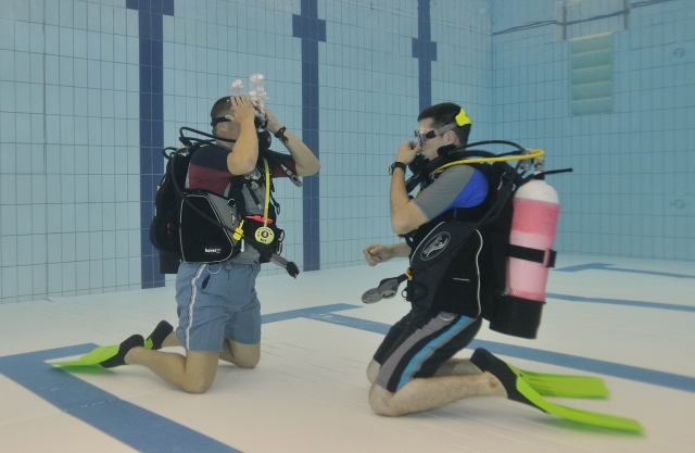  Entrenamiento de buzo