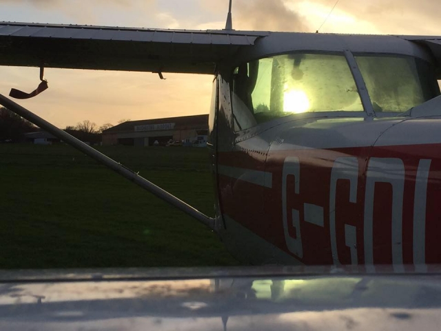  Cabina del Cessna 