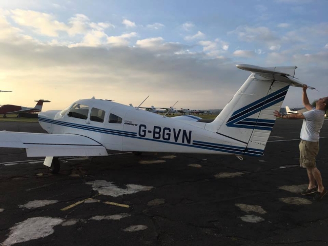  Preparando todo en Synergy Flight Center 