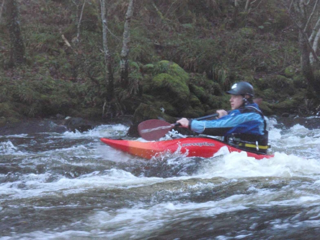 Luchando contra los rápidos 